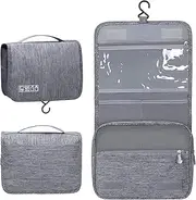 [Paifeancodill] Hanging Travel Toiletry Bag - Makeup and Cosmetic Case With Shower Organizer for Bathroom