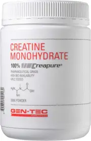 Gen-Tec Nutrition Creatine Monohydrate Powder, 500 Grams