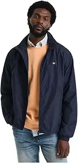 [GANT] Men's Lightweight Windshielder Jacket, Evening Blue, M
