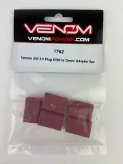 Venom 1762 UNI 2.0 Plug XT60 to Deans Adaptor 5pc NEW in Package