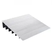 VEVOR Door Threshold Ramp, 6" Rise, 800 lbs Load Capacity, Door Ramp for Wheelchairs, Aluminum Threshold Ramp for Doorways, Adjustable Modular Thresho