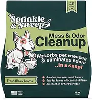 Pet Accident Cleanup for All Hard Surface - Non Toxic Quick Pet Mess Cleaner & Odor Remover for Urine, Poop, Vomit, Diarrhea & Potty Training 1 Pack (15oz)