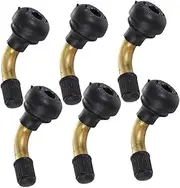 6 Pack Valve Stem Replacement Tire Valve Extensions for Car Motorcycle Offroad Automotive Accessories