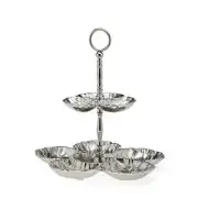 Godinger 90540 Cabbage Leaf 2 Tier Server