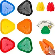 LUHOCIY Pack of 6 Children's Card Holders, Playing Cards, Playing Card Holder, Multi-Purpose Tool for Card Lovers of All Ages for Family Game Nights, Parties or Entertainment with Friends