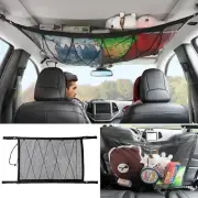 For Jeep Double Layer Car Roof Top Ceiling Cargo Net Pocket Mesh Bag Accessory