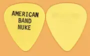 Green Day Billie Joe Armstrong NUKE Vintage Guitar Pick - 2001 Warning Tour