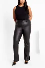 CITY CHIC Skylar Hollie Jean in Black Plus Size Medium/18R NWT [RRP $109.95]