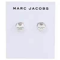 在飛比找momo購物網優惠-【MARC JACOBS 馬克賈伯】圓形經典品牌LOGO水鑽