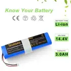 3Ah 14.4V Li-ion Battery for Ecovacs Deebot N8 Ozmo 900 920 930 S01-LI-148-2800