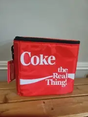 NEW Coca-Cola Coke "The Real Thing" 16 Can Cooler Insulated Bag Carrier Soda