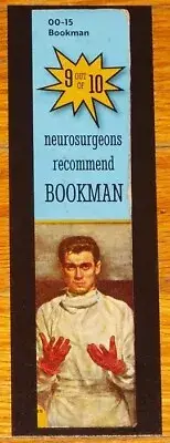 THE BOOKMAN BOOKSHOP BOOK STORE BOOKMARK~ORANGE~CALIFORNIA~SHERLOCK HOLMES