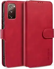 UDBKKDX Wallet Case for iPhone 6 Plus/iPhone 6s Plus, Vintage Matte Retro Leather with Viewing Stand Camera Lens Protection Shockproof 4 Card Holders Premium Vegan Case Cover