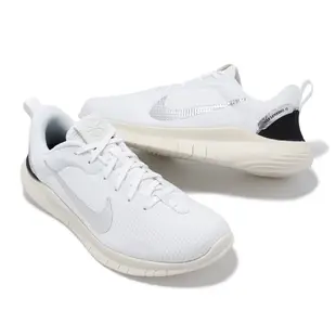 Nike 慢跑鞋 Wmns Flex Experience RN 12 白 銀 路跑 女鞋 ACS DV0746-101