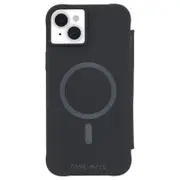 Wallet Folio Case MagSafe For Apple iPhone 15 Plus - Black