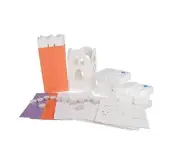 Luma Base Luminaria Kit Set of 12 Count Halloween Walkway Paper Lanterns QVC