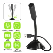 Mini USB Computer Microphone Noise Canceling Voice Recording for Laptop Desktop
