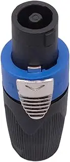 CCWUTQF 4 Pole Male Plug Audio Speaker Powercon Connector(Blue)