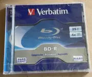 Verbatim BD-R 25GB Blu-Ray Disc Sealed