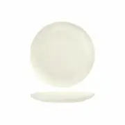 6x Coupe Plate 210mm White Matte Luzerne Linen Commercial Cafe Dining Crockery
