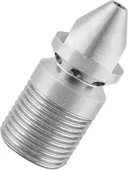 Stainless Steel SS304 Pressure Sewer Cleaning Pipe Drain Jetter Nozzle 3/8BSP Male Thread for Municipal Applications