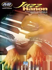 Jazz Hanon Piano Book Instructional Sheet Music Exercises NEW 000695554