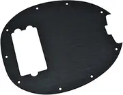 KAISH Metal Aluminium Anodized Bass Pickguard Scratch Plate for Music Man Classic 4 String StingRay Bass Black