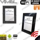 Wireless Security Camera IP Photo Frame Long Battery Life Home Spy Hidden