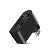 Usb 2.0 Hubs 2 Port USB Power Interface With TF SD Card Reader For NotebookComputer Laptop Accessories USB Hub Card Reader