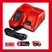 Genuine Milwaukee M12-18FC Multi Voltage Rapid Battery Charger - 2 YEAR WARRANTY