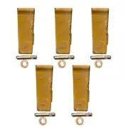 6Y3222 6y-3222 BUCKET TEETH SET OF 5 J225 SIZE CAT PIN 6Y3228 8E6259 RETAINER