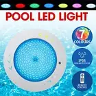 Resin Filled Swimming Pool LED Light 55W 12V RGB Remote Control Memory Function