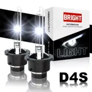 2pcs D4S D4R D4C 6000K Bright White HID Xenon Bulbs Replacement Headlight Front (for: Mitsubishi)