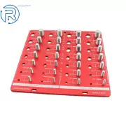 14 Metric & 14 Standard Sizes,Thread Checker,28 Nut and Bolt Thread Checker
