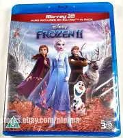 FROZEN 2 (2019) Brand New 3D + 2D Blu-ray Imported Disney Movie ii SHIPS NOW