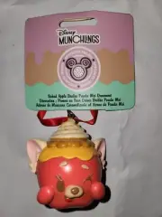 2024 Disney Park Turning Red Panda Mei Baked Apple Brulee Munchling Ornament