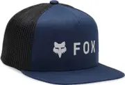 FOX Absolute Mesh Youth Snapback Cap, black-blue One Size Black Blue