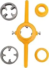 ViaGasaFamido PVC Thread Maker Tool, NPT Tap Die Set Fine Crafted Easy Installation for PVC Threading