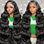 Gureimi Body Wave Lace Front Wig Human Hair Material Body Wave Lace Wig 100% Unprocessed Human Hair Straight from the Tip
