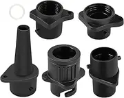 Inflatable Pump Adapter,Pump Attachment for Compressor | Leakproof Sealing Adapter for Boating Surfing Paddleboarding Raft Air Pump