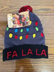 LED Christmas Beanie Light up Knitted Beanie Hat Warm Beanie Winter Hats