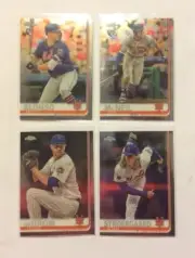 2019 Topps Chrome Mets Team Set 7 Cards Pete Alonso RC Jeff McNeil RC