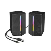 NNEOBA Sound Box USB Stereo Speaker with Volume Control (Black)