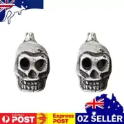 Spooky Aztec Death Whistle Scream Whistle Skull Whistle for Halloween (White)