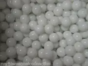 OPAQUE 5/8 INCH WHITE GAME / CHINESE CHECKER MEGA MARBLES 3000 COUNT CASE