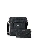 Baggallini womens Go Bagg with RFID Phone Wristlet Midnight Blossom One Size US