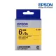 【民權橋電子】EPSON LK-2YBP 黃底黑字 標籤帶 粉彩系列 (寬度6mm) 標籤貼紙 S652403