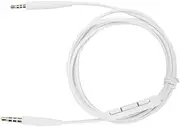 Umvowuxa Sound Ture Headphones Replacement Cable Audio Cable Stereo Cable Compatible with Bose OE2 OE2i QC25 QC35 Soundlink Sound Ture Headphones (White)