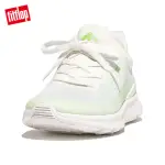 【FITFLOP】VITAMIN FFX GLOW-IN-THE-DARK KNIT SPORTS SNEAKERS運動風螢光色繫帶休閒鞋-女(都會白)