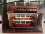 Matchbox Models of Yesteryear Y-15 Preston Tramcar Swan Vestas Matches 1984 NEW